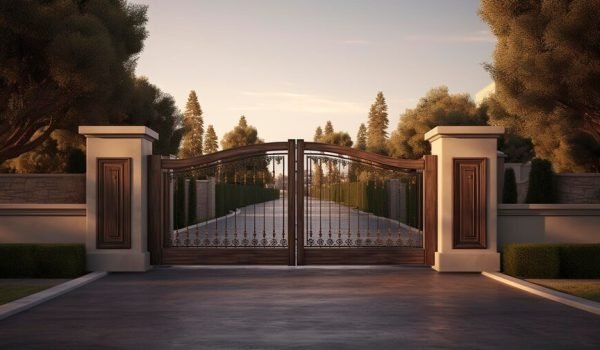 1 Concrete Border Between Each Plot